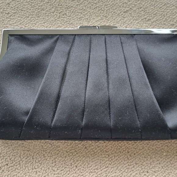 BCBG Black Clutch - Picture 2 of 5